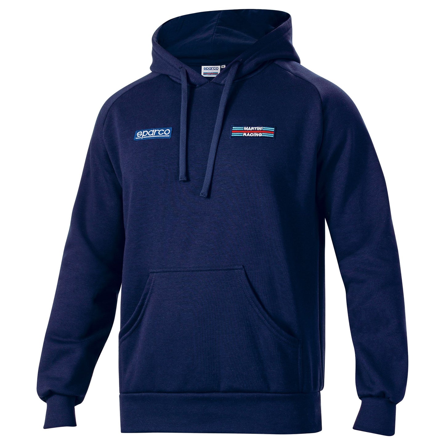 Sparco Martini Racing Hoody Hoodie Big Stripes Logo Lancia Rally Made in Italy - raceforglory.store