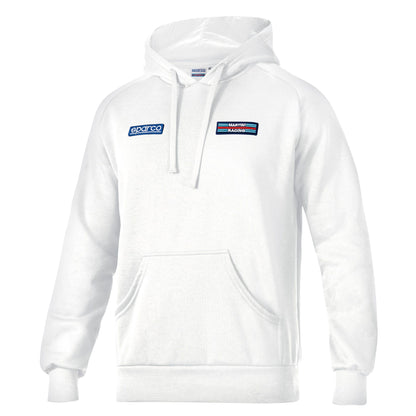 Sparco Martini Racing Hoody Hoodie Big Stripes Logo Lancia Rally Made in Italy - raceforglory.store