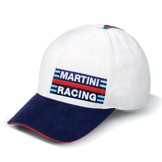 Gorra Sparco Martini Racing Lancia Rally Retro Blanca 100% Poliéster Talla Única Adulto
