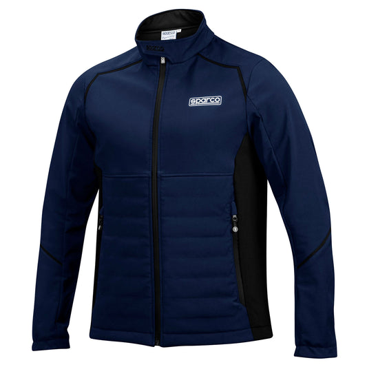 Sparco Racing Mens Softshell Fleece Jacket Coat 3-Layer Weatherproof Leisurewear