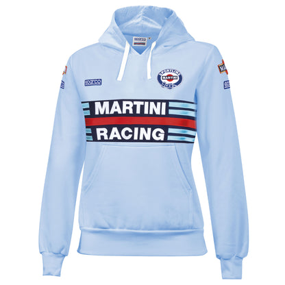 Sparco Martini Racing Ladies Hoodie Hoody Lancia Rally Team Womens Girls Sizes - raceforglory.store