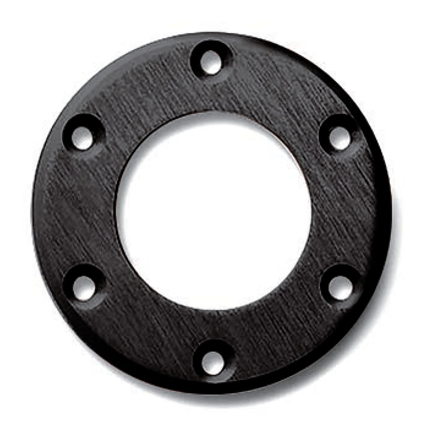 Sparco Steering Wheel Ring Horn Button Cover Anodized Black Aluminium 6-Hole Hub