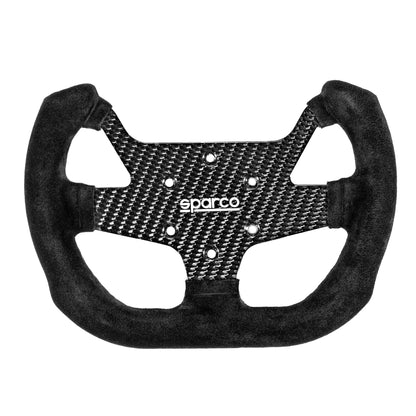 Sparco F-10C Racing 6-Loch PCD Lenkrad Carbonfaser 270mm Formel Rennsport