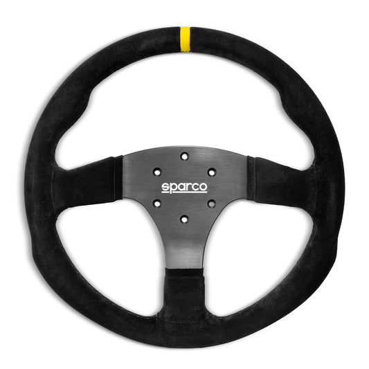 Sparco R350 Suede Steering Wheel 350mm Diameter Genuine Product Made in Italy