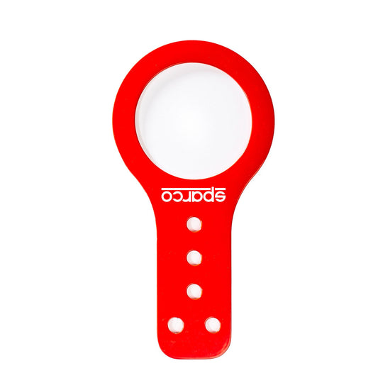 Sparco Racing Steel Towbar 80mm RED FIA Approved for Race Rally Motorsport Track