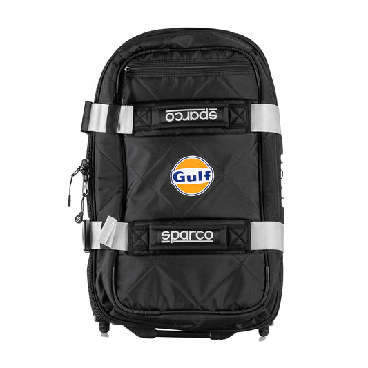 Sparco GULF RACING Reise-Trolley Reisetasche auf Rollen 25x55x40cm 55L