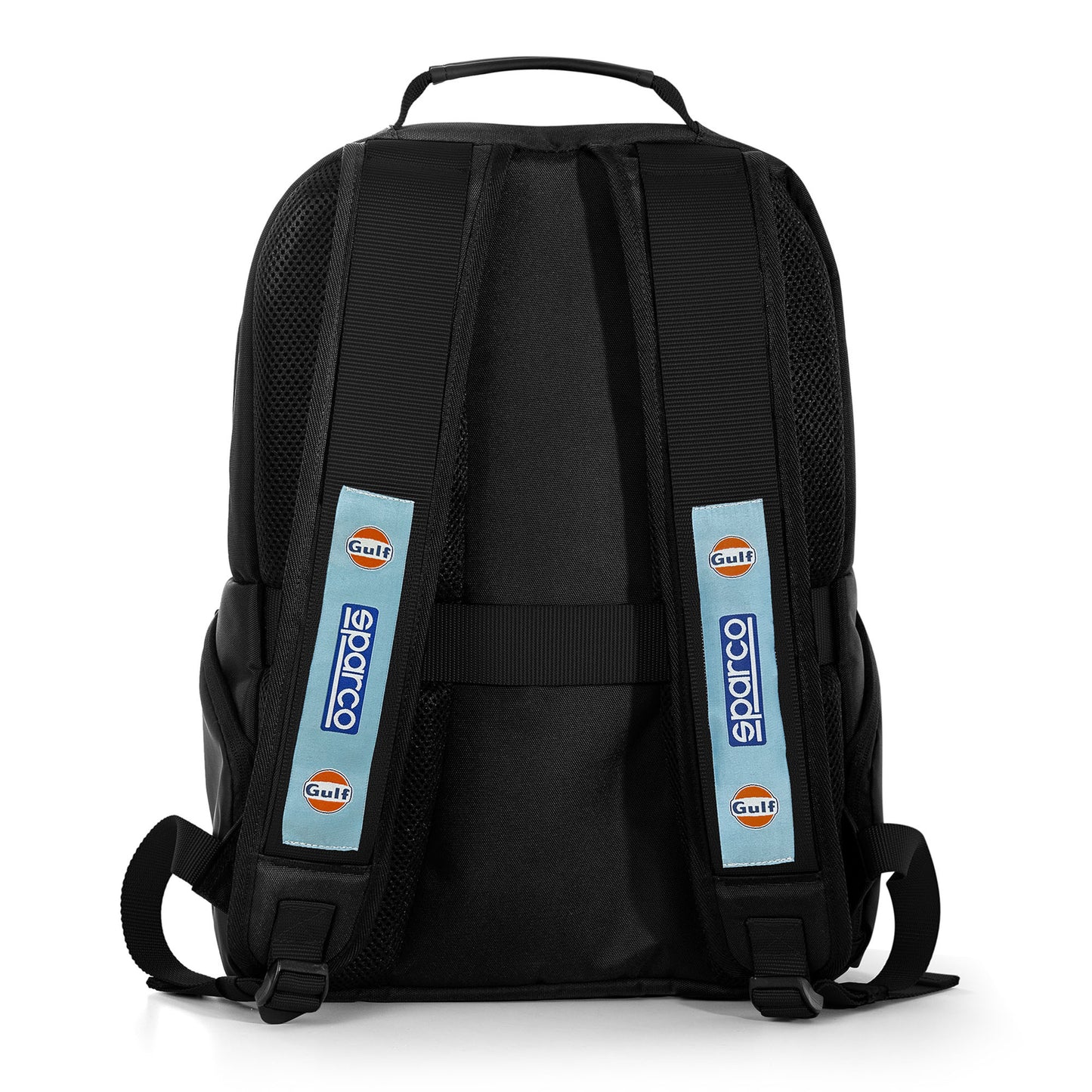Sparco Gulf Racing Stage Rucksack Backpack Bag Size 42x30x12cm 15L 600D Coated Polyester