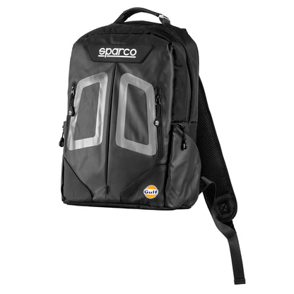 Sparco Gulf Racing Stage Rucksack Backpack Bag Size 42x30x12cm 15L 600D Coated Polyester