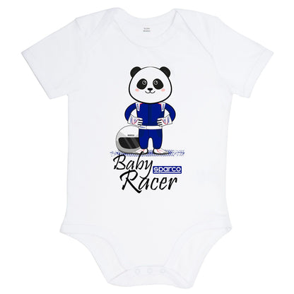Sparco Baby Racer Vest Bodysuit 100% Organic Cotton in Ages 6-24 Months - raceforglory.store