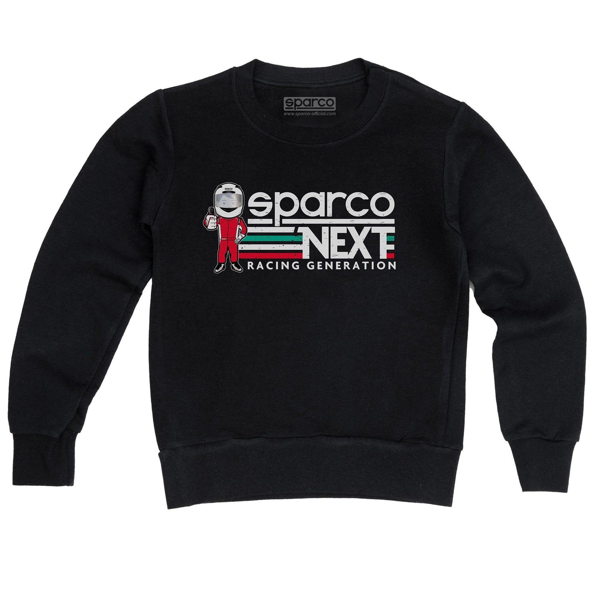 Sparco Kids Sweatshirt Jumper Next Racing Generation Children Age 3 to 11 Years - raceforglory.store