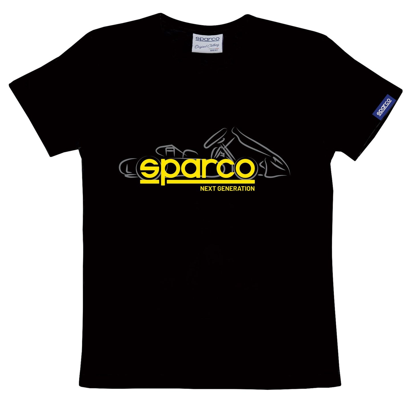 Sparco NEXT GENERATION Kids Karting T-Shirt Child Junior 100% Cotton 3-11 Years - raceforglory.store