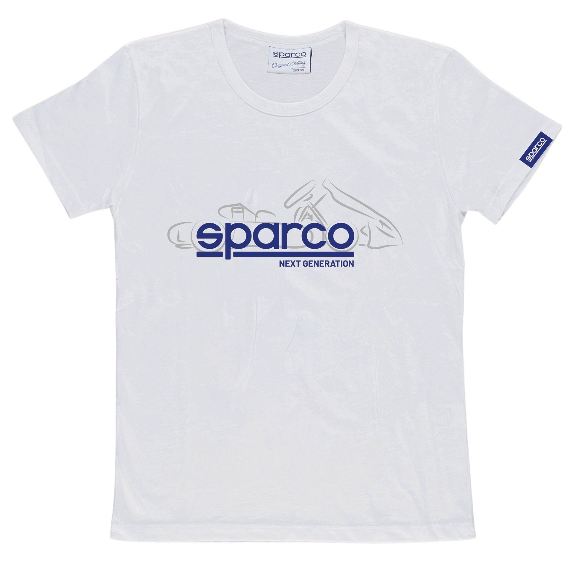 Sparco NEXT GENERATION Kids Karting T-Shirt Child Junior 100% Cotton 3-11 Years - raceforglory.store