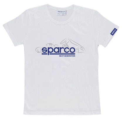Sparco NEXT GENERATION Kids Karting T-Shirt Child Junior 100% Cotton 3-11 Years - raceforglory.store