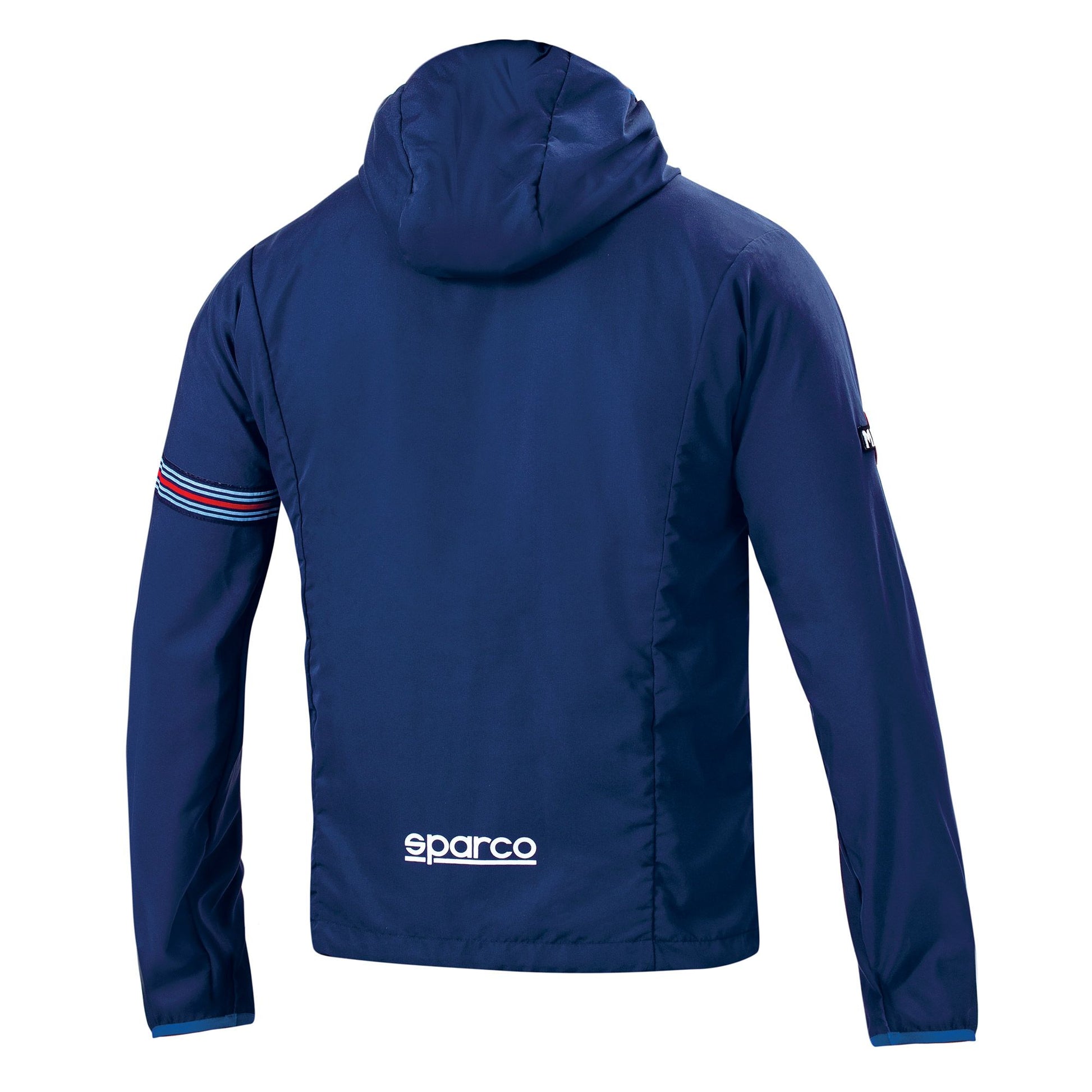 02405MR Sparco Martini Racing Windbreaker Lightweight Jacket Waterproof Coat - raceforglory.store