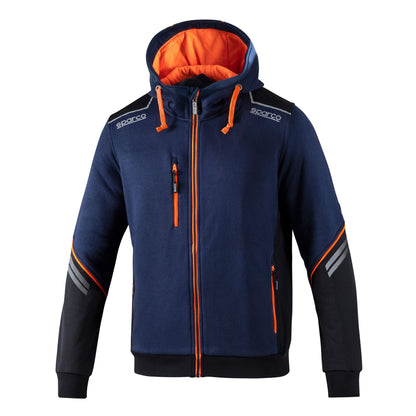 02414 Sparco Racing Technical Full Zip Hoodie Hoody Hoodie Mechanic Workwear - raceforglory.store