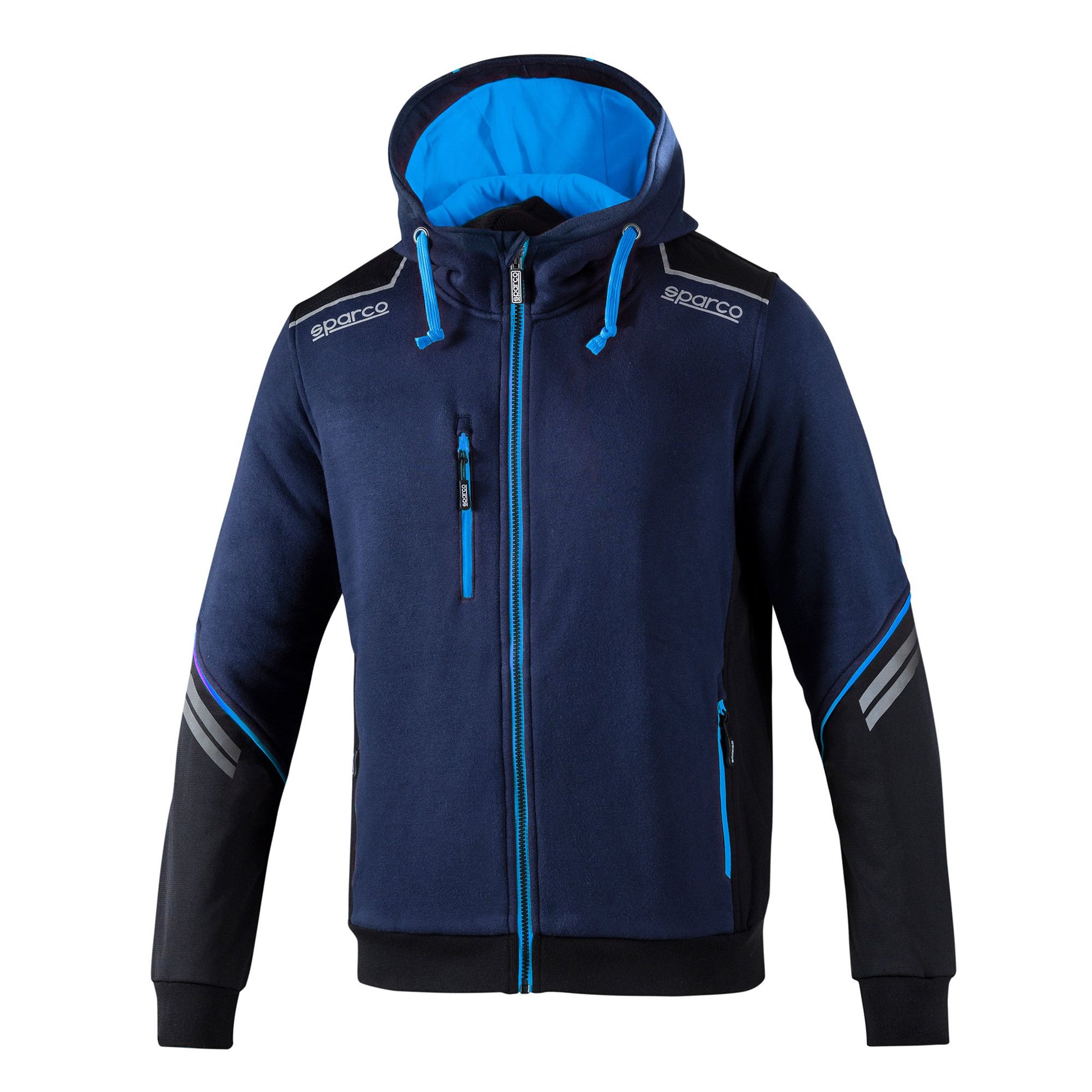 02414 Sparco Racing Technical Full Zip Hoodie Hoody Hoodie Mechanic Workwear - raceforglory.store