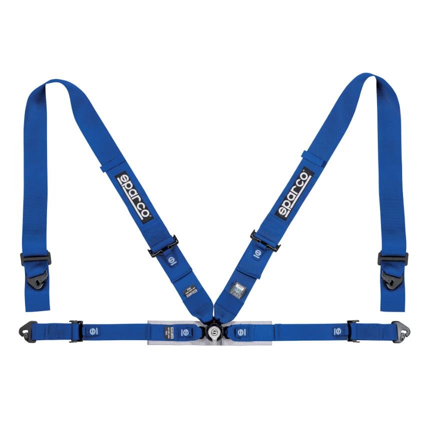 Sparco SPORT H-4 Racing 4-Point Harness Seat Belts 3" Straps FIA 8854-1998