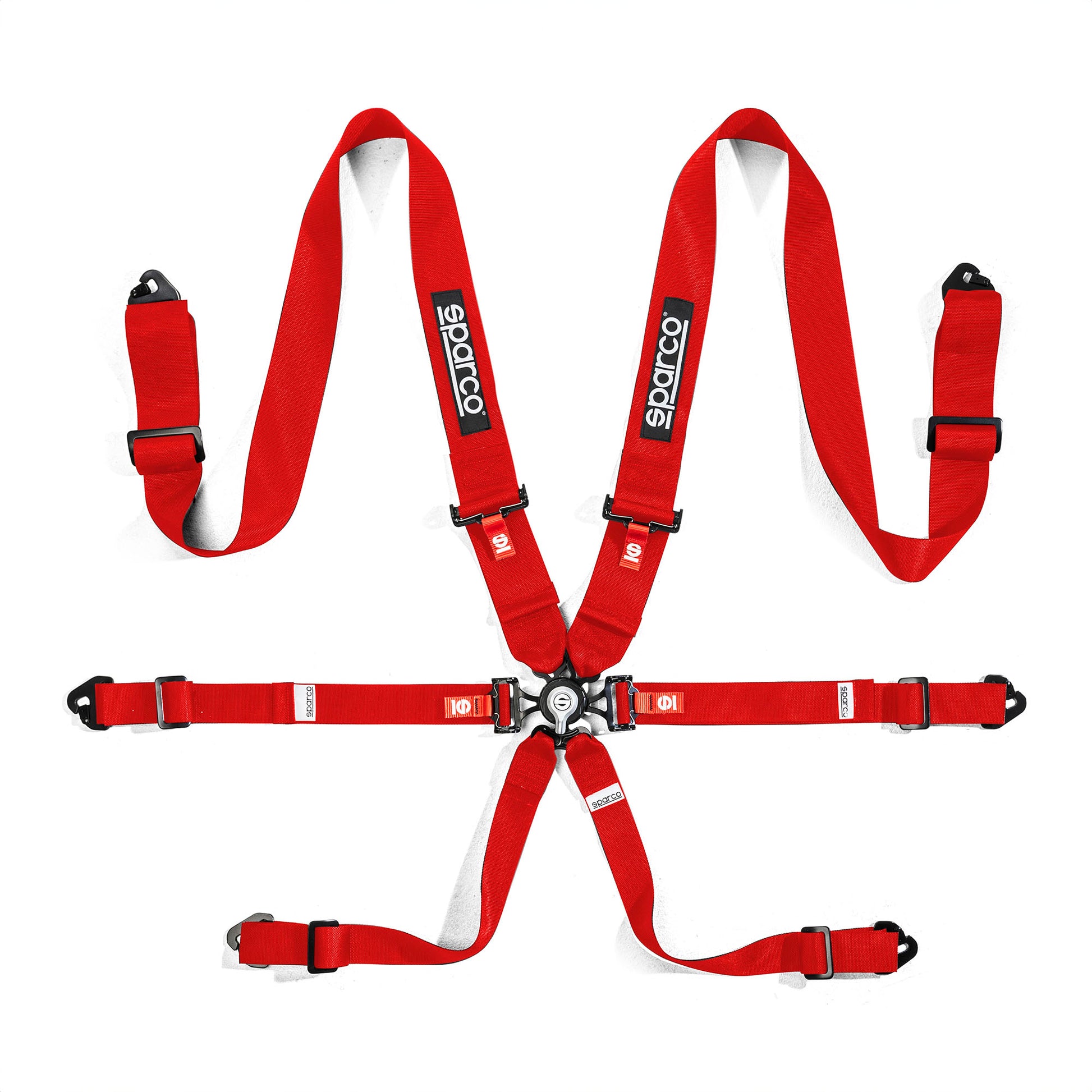 Sparco COMPETITION H-3 Racing Harness Belts with Steel Adjusters FIA 8853-2016 - raceforglory.store