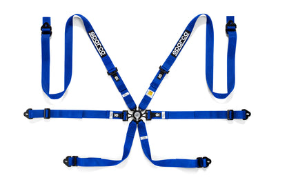 Sparco COMPETITION H-2 PD Harness 6-Point 2" FHR Straps FIA 8853-2016 Race Rally - raceforglory.store