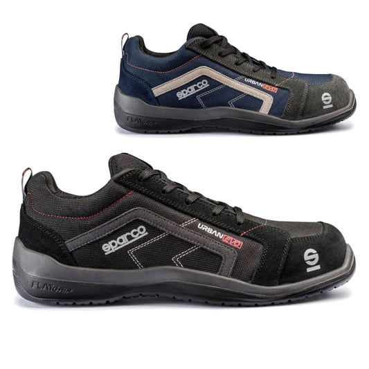 07518 Sparco URBAN EVO Safety Footwear S1P SRC Work Trainers Mechanic Pitcrew - raceforglory.store