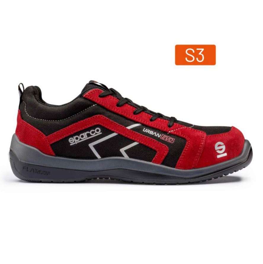 07518 Sparco MODENA S3 SRC Safety Footwear Work Trainers EN ISO Mechanic Pitcrew - raceforglory.store