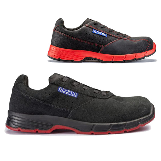 07519 Sparco CHALLENGE Safety Footwear S1P SRC Work Trainers Reinforced Shoes - raceforglory.store