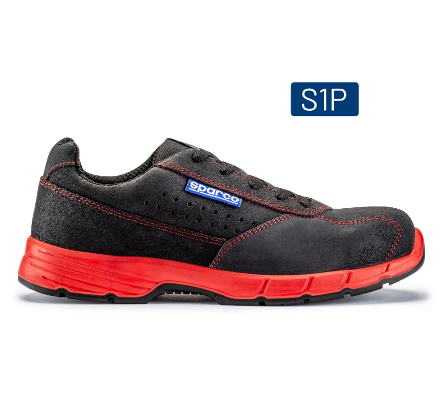 07519 Sparco CHALLENGE Safety Footwear S1P SRC Work Trainers Reinforced Shoes - raceforglory.store
