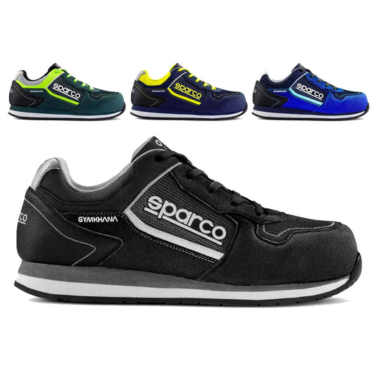 07527 Sparco GYMKHANA Safety Footwear Work Trainers S1P SRC Mechanic Shoes - raceforglory.store