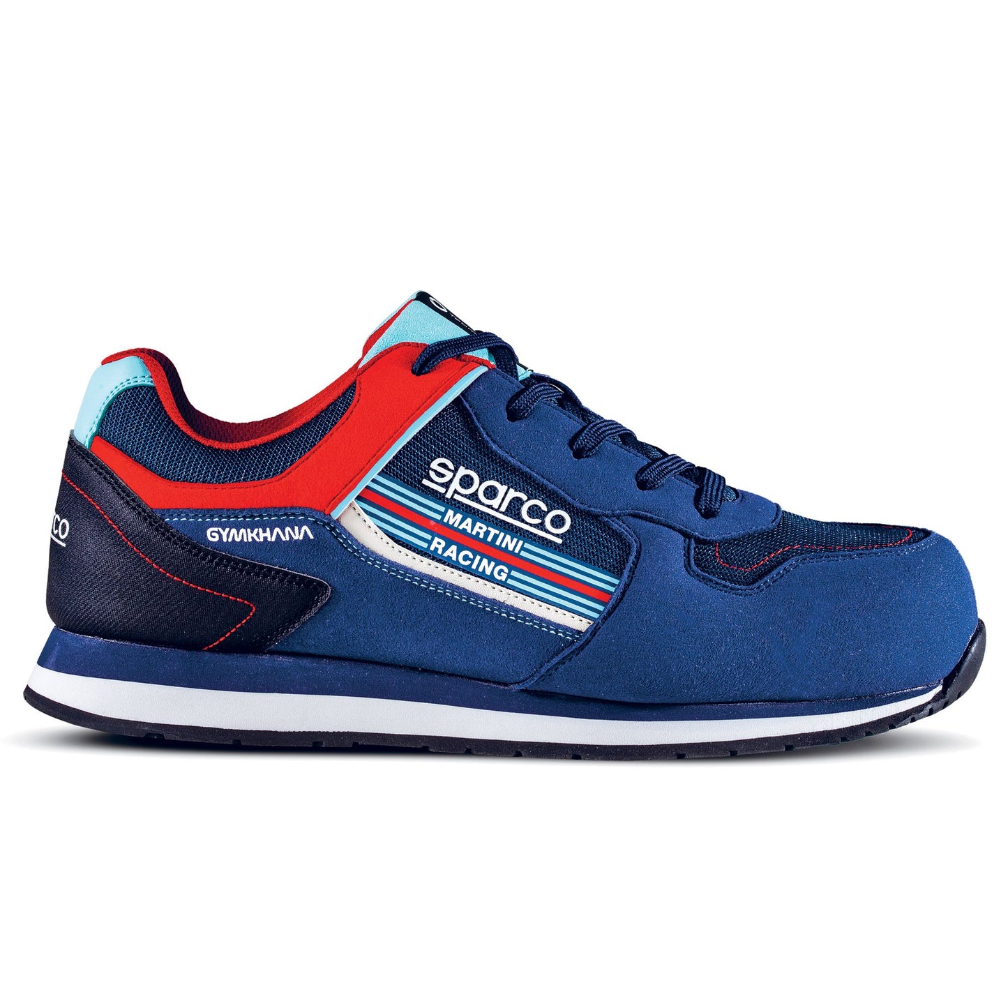 07527MR Sparco GYMKHANA Safety Footwear S1P Work Trainers Martini Racing Edition - raceforglory.store
