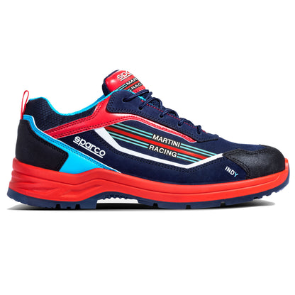 07537MR Sparco INDY Safety Shoes Martini Racing Mechanic Trainers ESD S3S SR LG - raceforglory.store