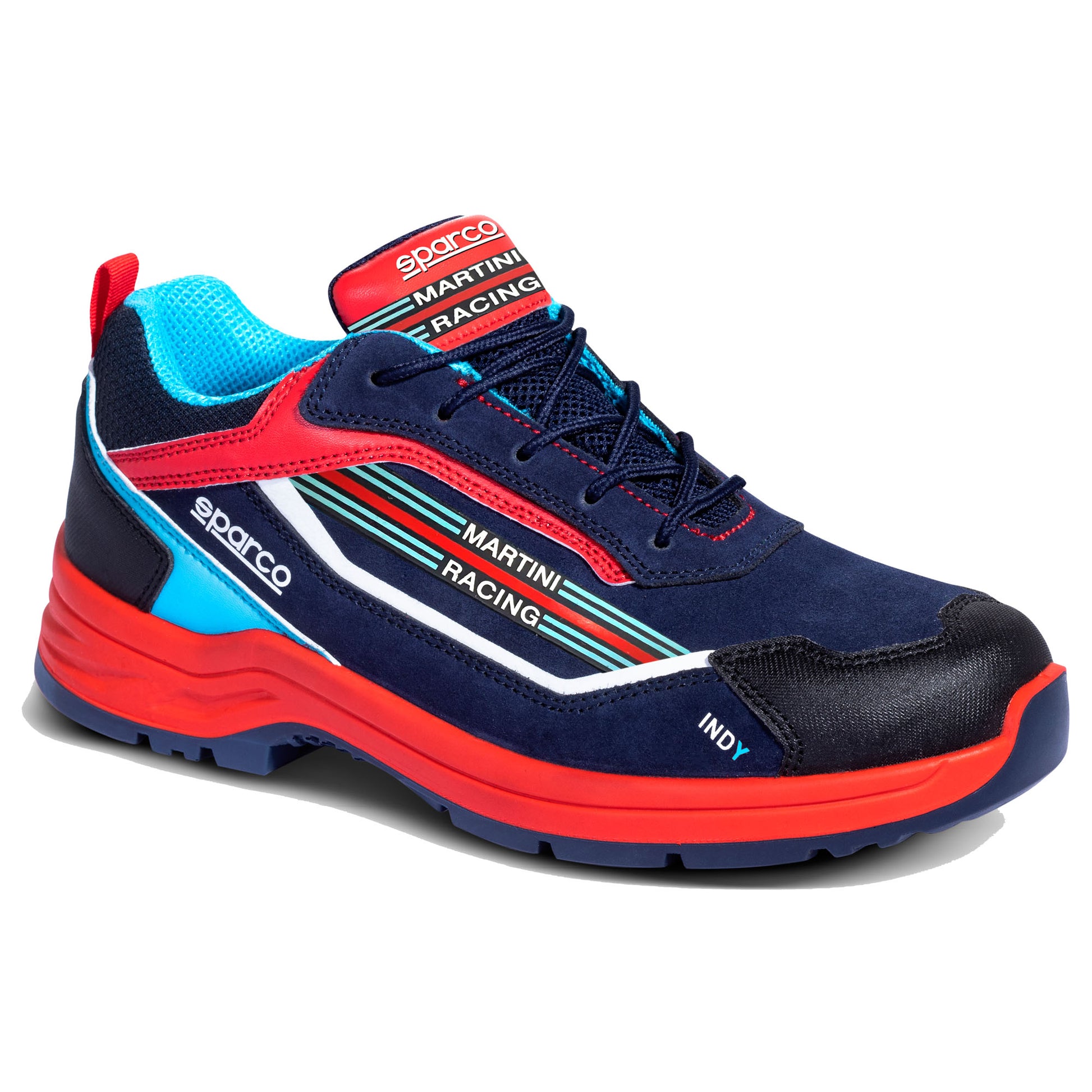 07537MR Sparco INDY Safety Shoes Martini Racing Mechanic Trainers ESD S3S SR LG - raceforglory.store