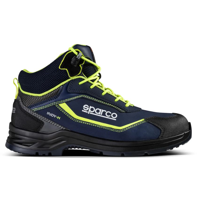 07541 Sparco INDY-H Safety Boots High Top Work Trainer Style ESD S3S SR LG Spec - raceforglory.store