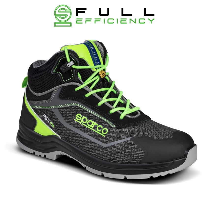 07542 Sparco INDY-HE RANGER Safety Boots Work Trainer Style ESD S3S SR LG Spec - raceforglory.store