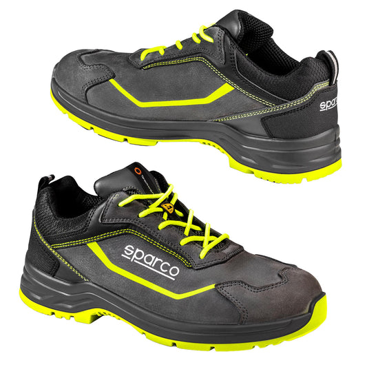 Sparco INDY LINE Sicherheitsschuhe Sneaker ESD S3S Zehenschutz Wasserdicht Nubuk