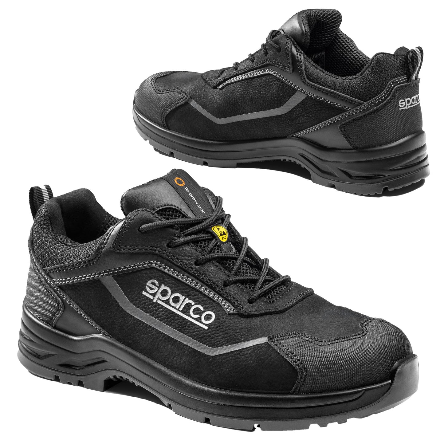 Sparco INDY LINE Safety Shoes Trainers ESD S3S Toe Protection Waterproof Nubuck