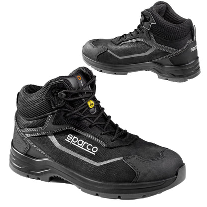 Sparco INDY LINE Sicherheitsstiefel ESD S3S SR Zehenschutz Wasserdicht Nubuk