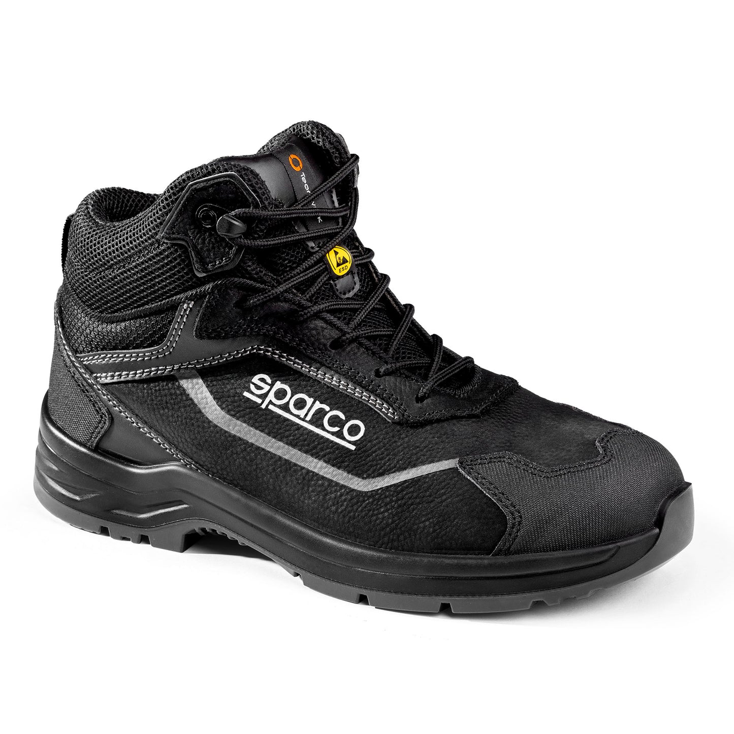 Sparco INDY LINE Sicherheitsstiefel ESD S3S SR Zehenschutz Wasserdicht Nubuk