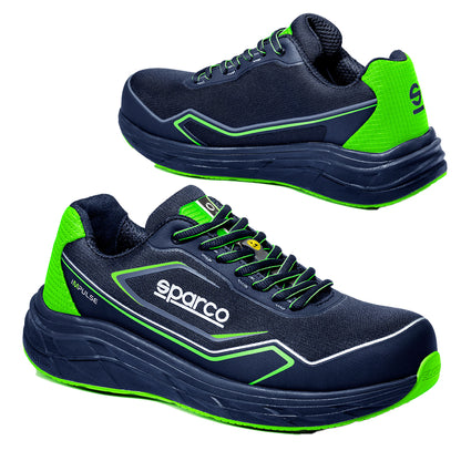 07545 Sparco Impulse Safety Shoes Footwear ESD Certified Mechanic Workshop