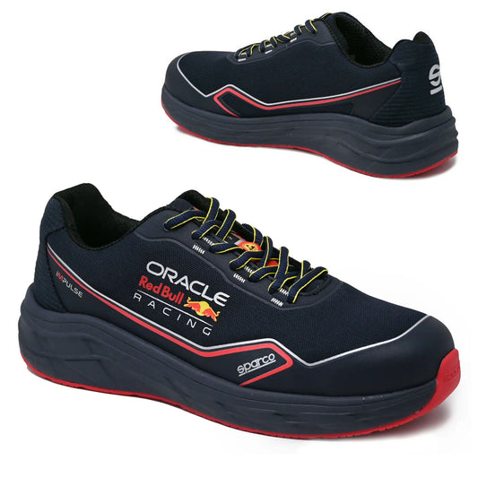 Sparco Impulse Sicherheitsschuhe RED BULL RACING Schuhwerk Mechaniker-Turnschuhe ESD S1PS