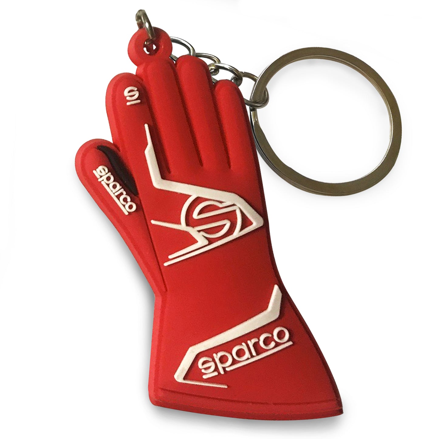 Llavero de guante de carreras Sparco, llavero, merchandising oficial de Sparco, accesorio de regalo