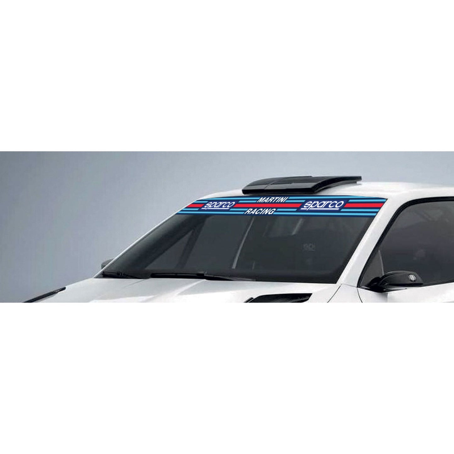 Sparco Martini Racing Windscreen Sunstrip Front 137x17cm Rally Motorsport Track