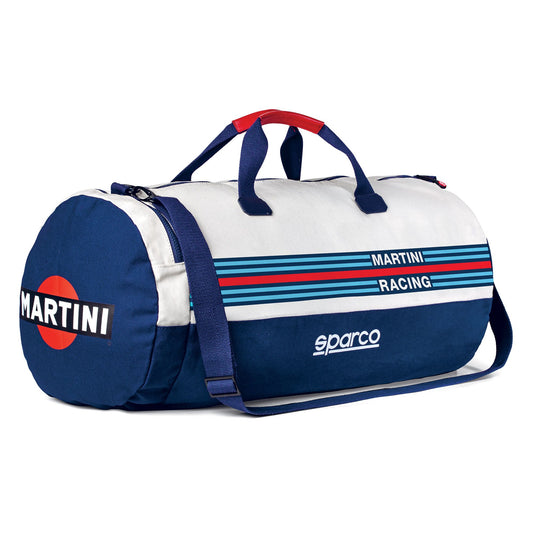 Sparco Martini Racing Sportbag 55L 62x30x30cm Holdall Travel Soft Duffle Bag - raceforglory.store