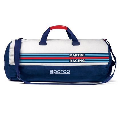 Sparco Martini Racing Sporttasche 55L 62x30x30cm Reisetasche Weiche Duffle Bag
