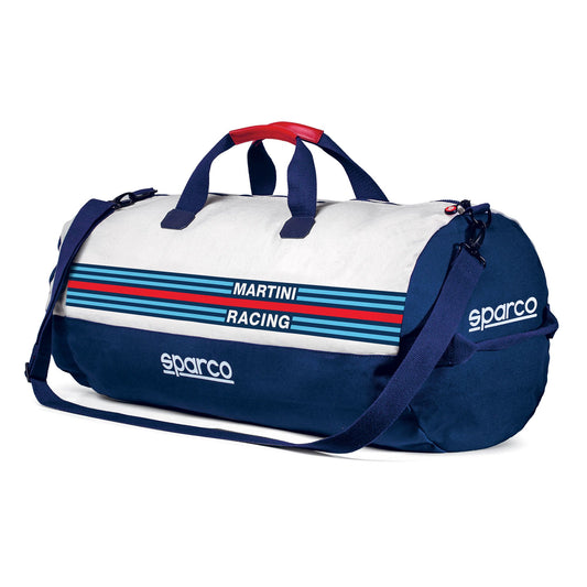 Sparco Martini Racing Sporttasche 55L 62x30x30cm Reisetasche Weiche Duffle Bag