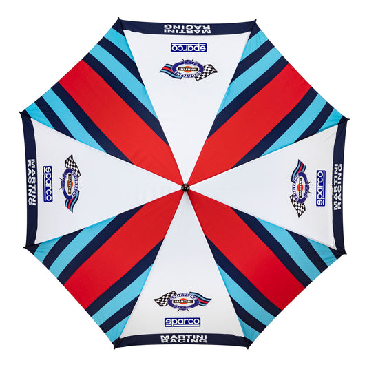 Sparco Martini Racing Umbrella Replica 80's Lancia World Rally Team Retro Style - raceforglory.store