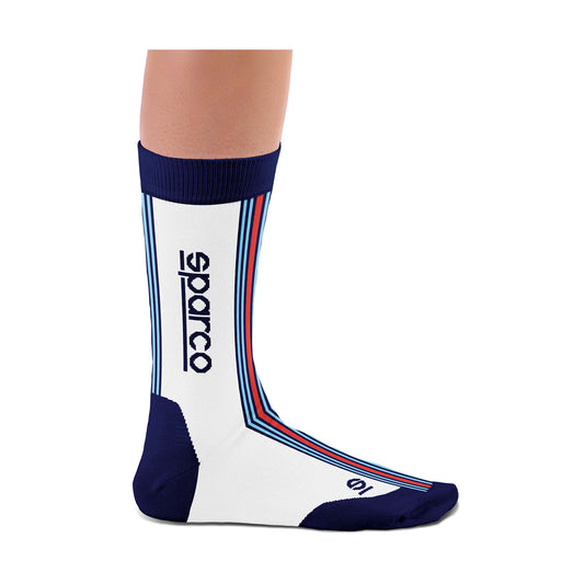 Sparco Martini Racing Socks Iconic Rally Retro Design Official Merchandise Gift - raceforglory.store