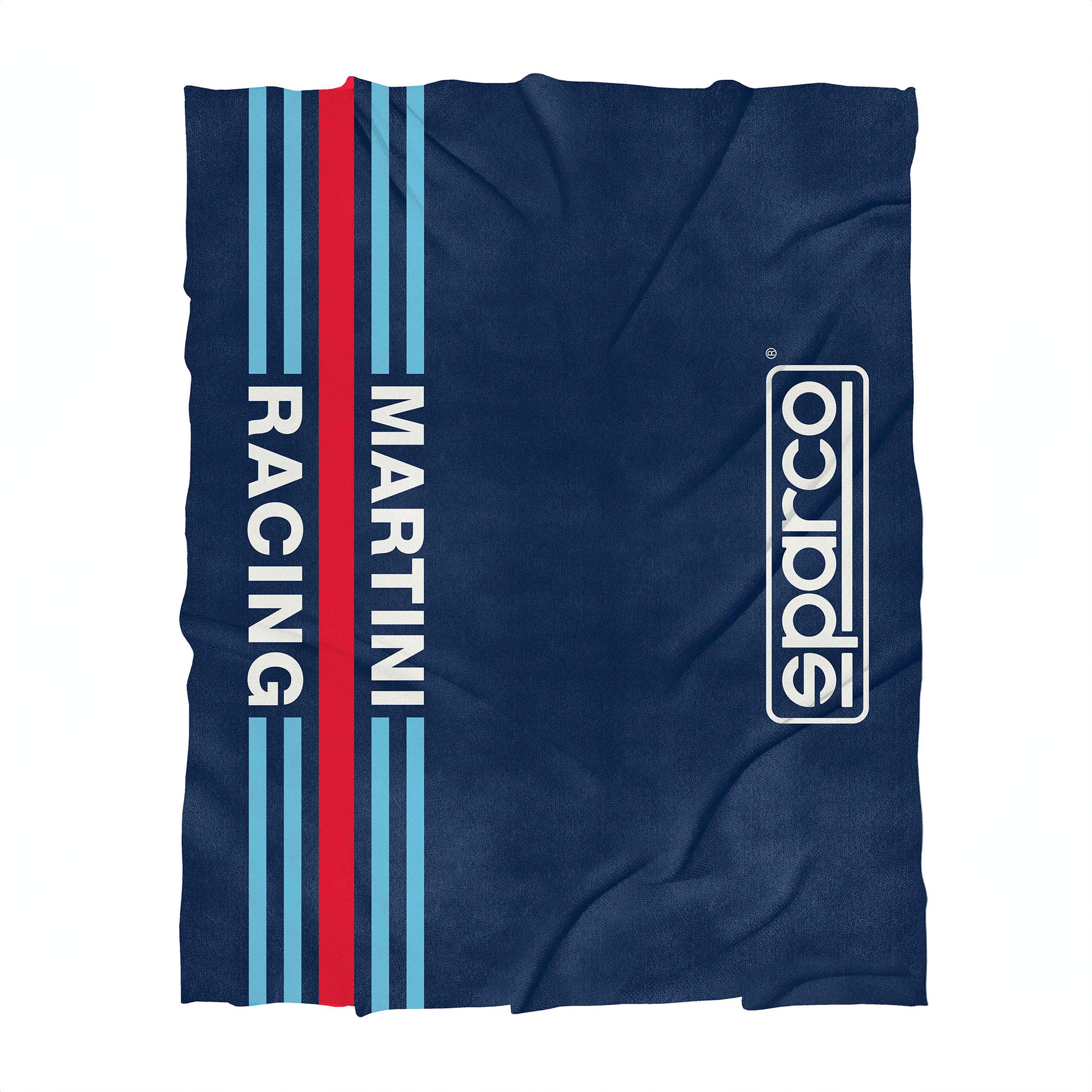 Sparco Martini Racing Fleece Blanket Plaid 150x180cm Official Merchandise Gift - raceforglory.store