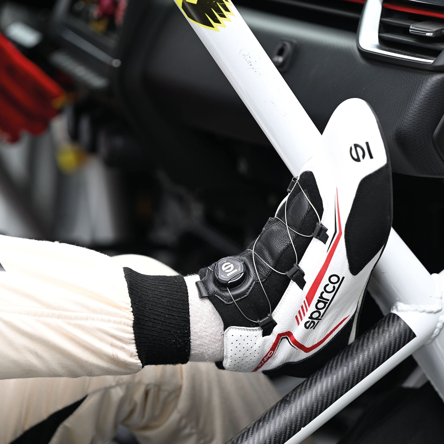 2026 Sparco RAPID Racing Boots with Laces Closure Fireproof FIA Approved