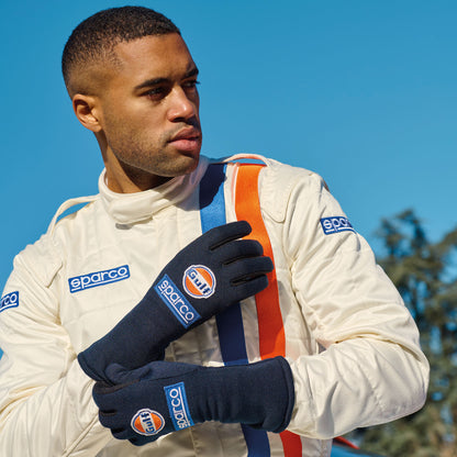 Sparco Icon Bürostuhl Gulf Racing Special Edition Marineblau