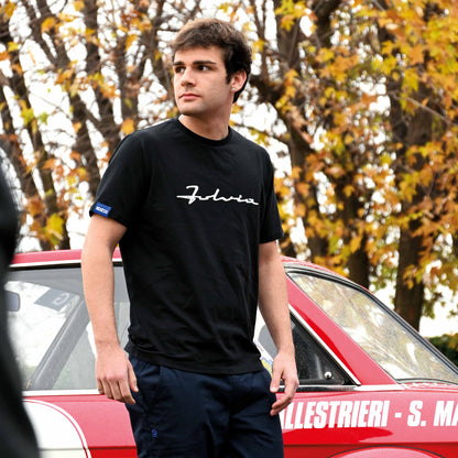 New 2025 Sparco Polo Shirt Lancia HF Squadra Corse Classic Design Made in Italy